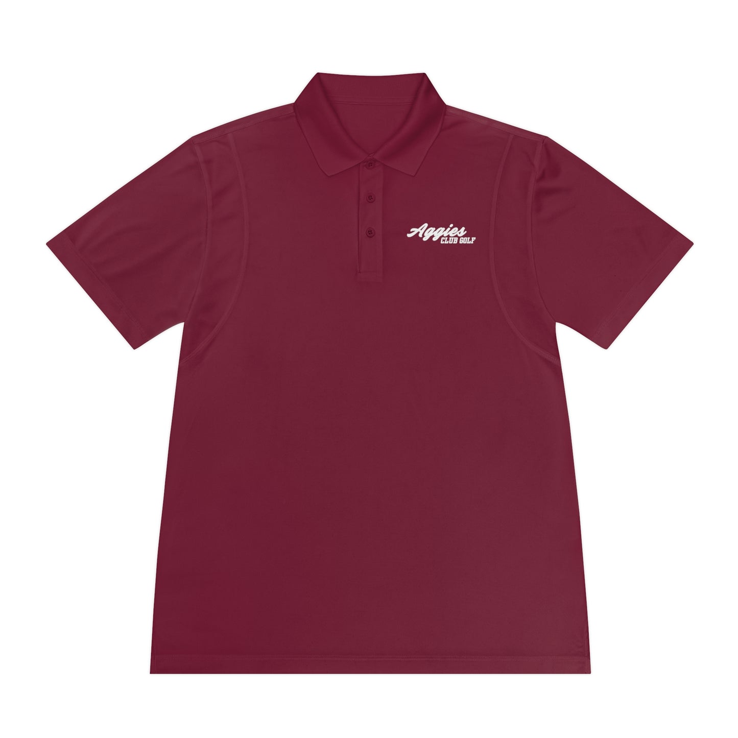 Aggies Golf Men's Sport Polo Shirt - Lightweight, Comfortable, Perfect for Golfing or Casual Wear