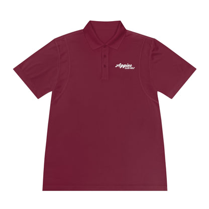 Aggies Golf Men's Sport Polo Shirt - Lightweight, Comfortable, Perfect for Golfing or Casual Wear